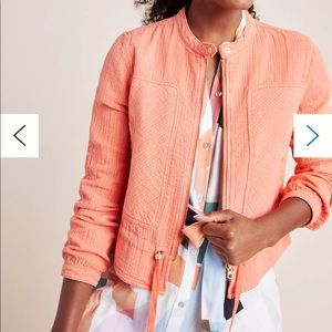 ANTHROPOLOGIE | Joyce Textured Moto Jacket